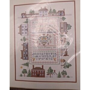 WILLIAMSBURG by ELSA WILLIAMS Cross Stitch Kit Around the Palace Green Sampler